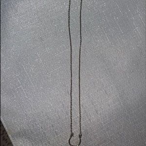 Auth James Avery Changeable Charm Holder Necklace